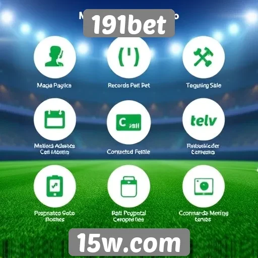 Métodos de pagamento oferecidos pela 191bet